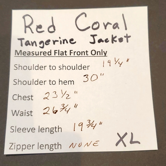 Red Coral, Jacket - Picture 7 of 8